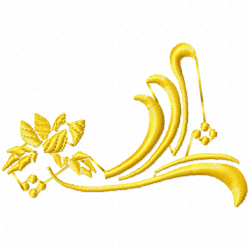 Flowers And Tree Embroidery Design 11 Flowers And Tree Embroidery Design 11